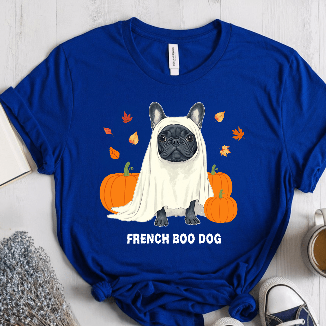 T-Shirt True Royal / S French Boo Dog T-Shirt