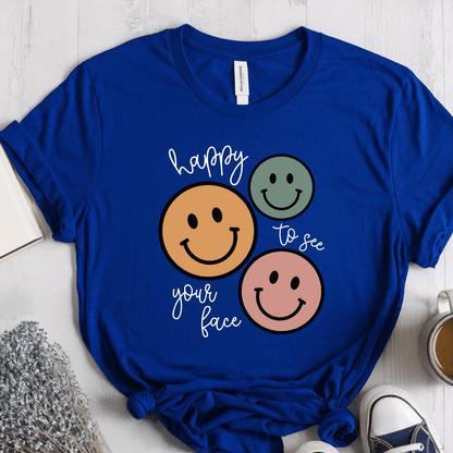 T-Shirt True Royal / S Happy To See Your Face T-Shirt