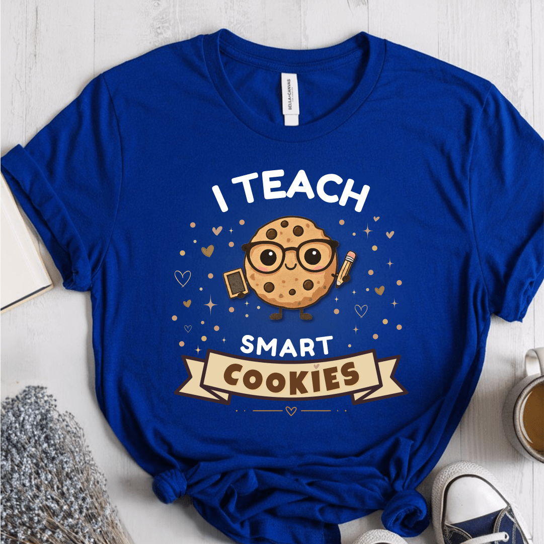 T-Shirt True Royal / S I Teach Smart Cookies T-Shirt