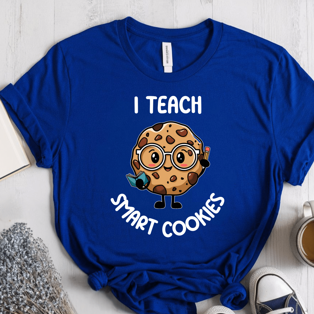 T-Shirt True Royal / S I Teach Smart Cookies T-Shirt