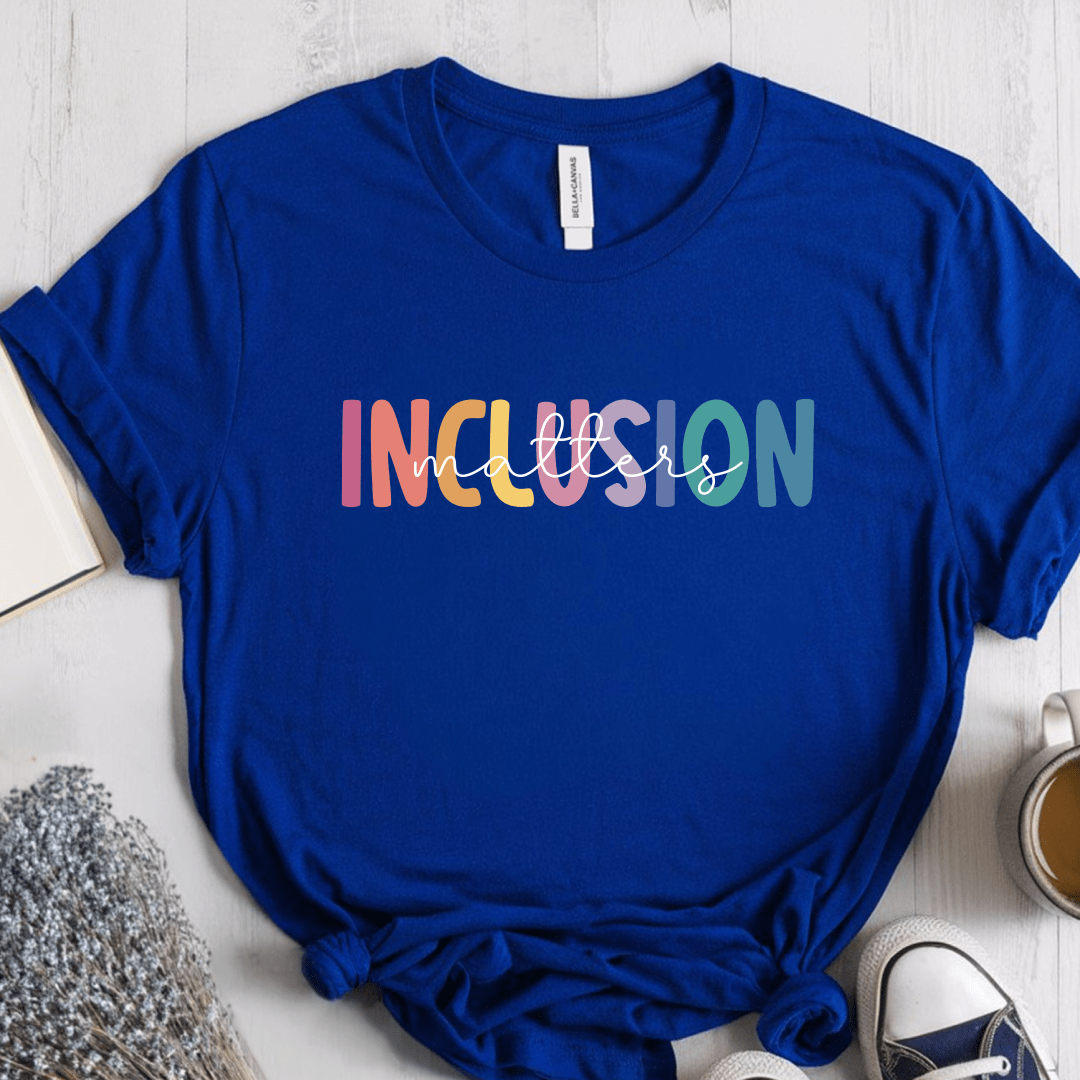 T-Shirt True Royal / S Inclusion Matters T-Shirt