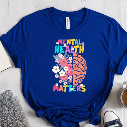 T-Shirt True Royal / S Mental Health Matters T-Shirt