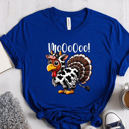 T-Shirt True Royal / S Moo Turkey Cow T-Shirt