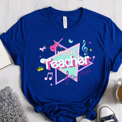 T-Shirt True Royal / S Music Teacher Barbie T-Shirt