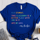 T-Shirt True Royal / S Personalized Dear Student This Classroom Is A Better Place Name T-Shirt