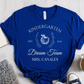 T-Shirt True Royal / S Personalized Grade Name Year Dream Team Apple Wreath T-Shirt