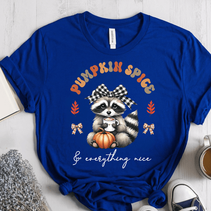 T-Shirt True Royal / S Pumpkin Spice & Everything Nice T-Shirt