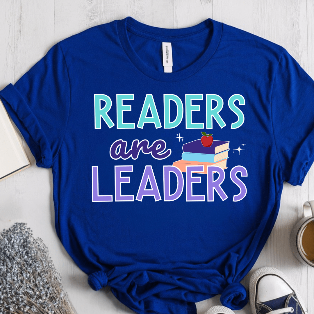 T-Shirt True Royal / S Readers Are Leaders T-Shirt