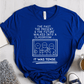 T-Shirt True Royal / S The Past Present Future T-Shirt
