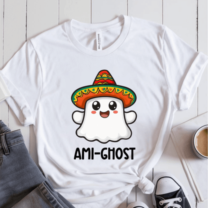 T-Shirt White / S Ami-ghost T-Shirt