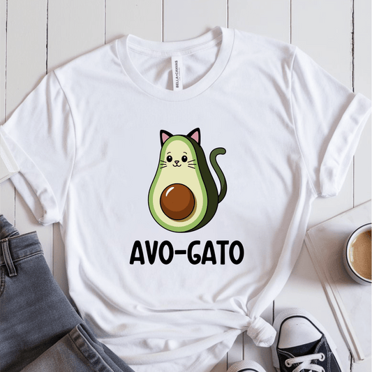 T-Shirt White / S Avo-Gato T-Shirt