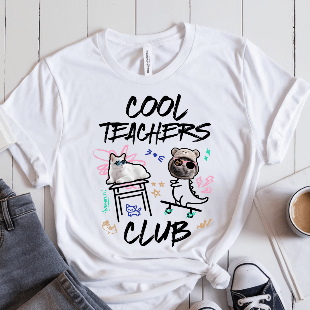 T-Shirt White / S Cool Teachers Club T-Shirt