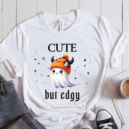 T-Shirt White / S Cute But Edgy T-Shirt