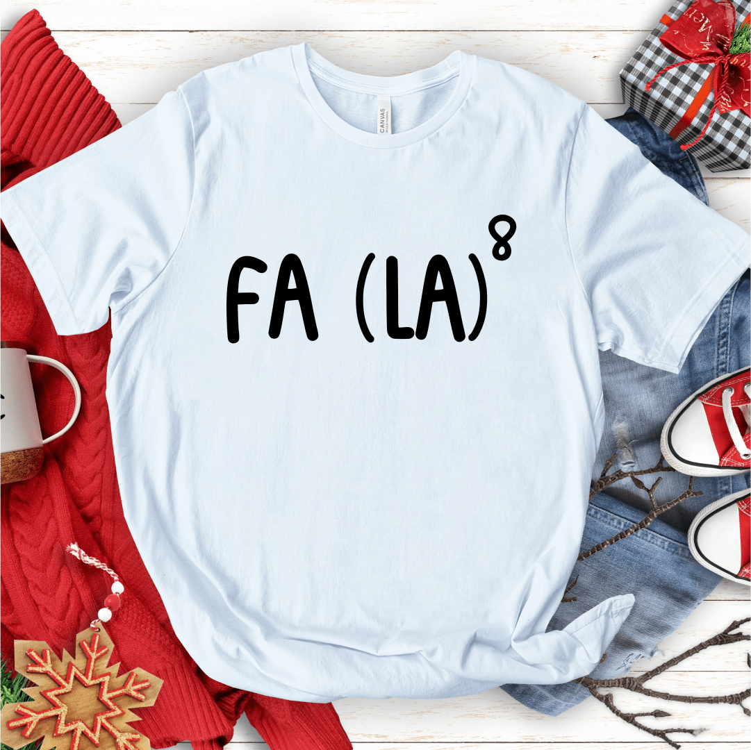 T-Shirt White / S Fa(La)8 T-Shirt