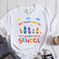T-Shirt White / S Get Your Cray On First Day Of School T-Shirt