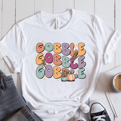 T-Shirt White / S Gobble Gobble Gobble T-Shirt