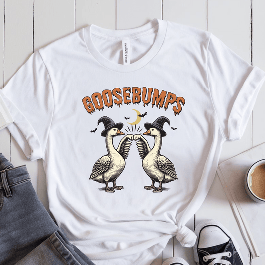 T-Shirt White / S Goosebumps T-Shirt