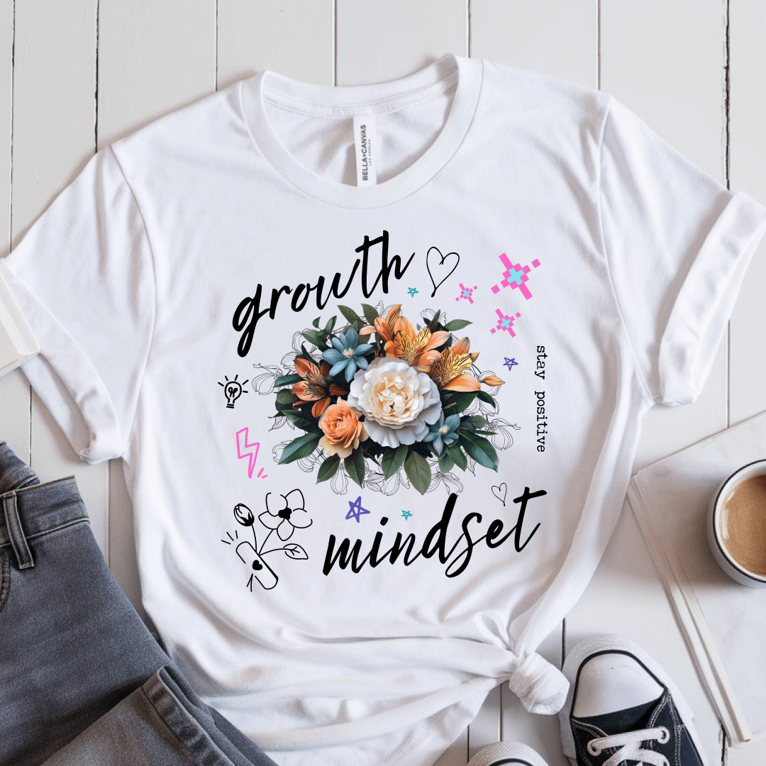 T-Shirt White / S Growth Mindset T-Shirt