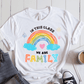 T-Shirt White / S In This Class We Are Family T-Shirt