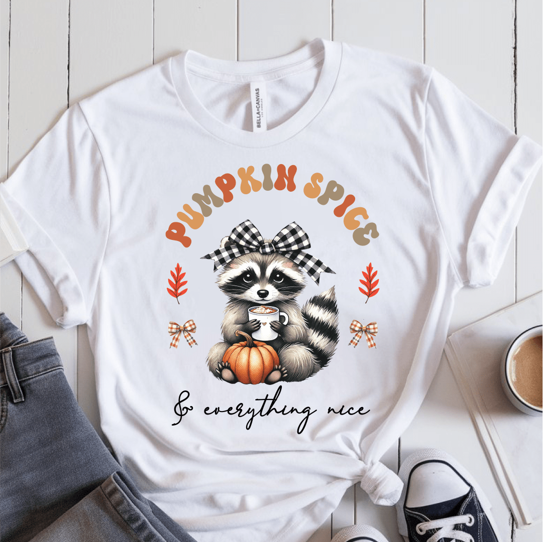 T-Shirt White / S Pumpkin Spice & Everything Nice T-Shirt