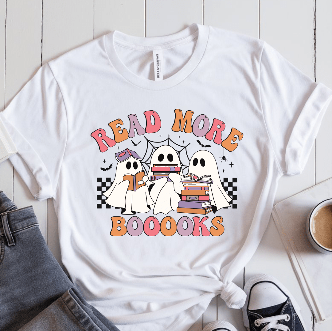 T-Shirt White / S Read More Booooks T-Shirt