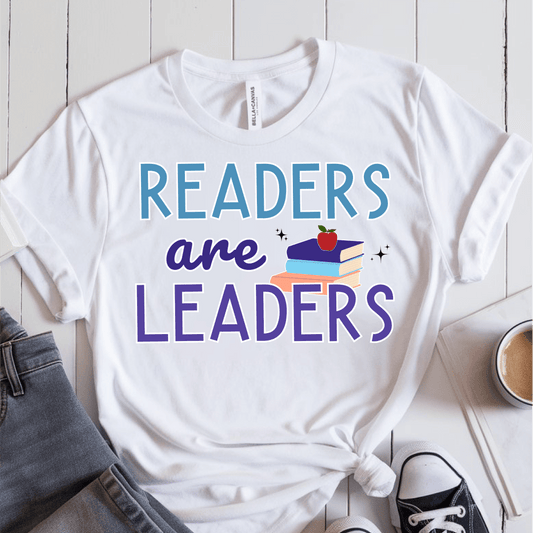 T-Shirt White / S Readers Are Leaders T-Shirt