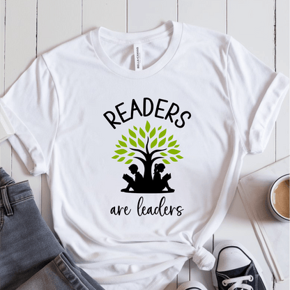 T-Shirt White / S Readers Are Leaders T-Shirt