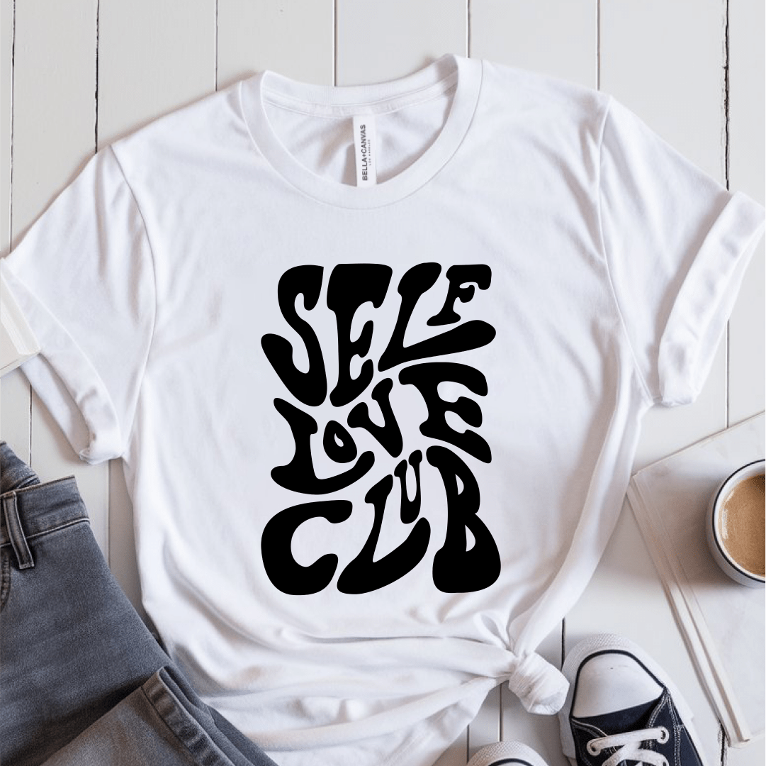 T-Shirt White / S Self Love Club T-Shirt