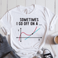 T-Shirt White / S Sometimes I Go Off On A Tangent T-Shirt