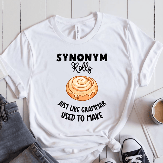 T-Shirt White / S Synonym Rolls T-Shirt