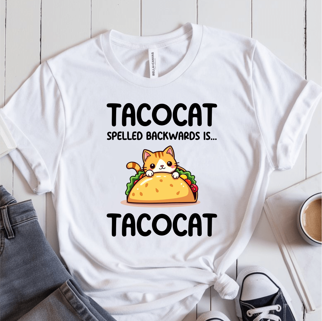 T-Shirt White / S TacoCat T-Shirt