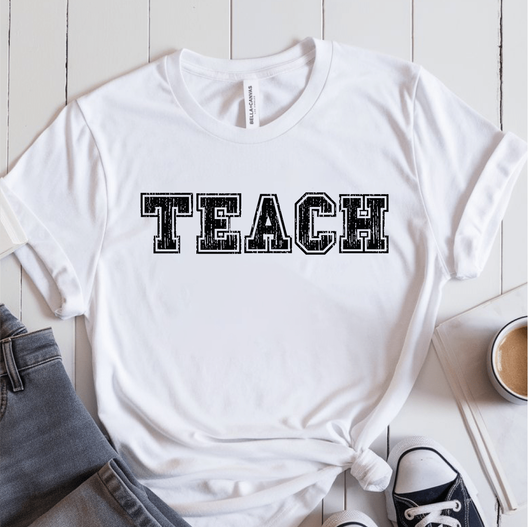 T-Shirt White / S Teach T-Shirt