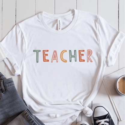 T-Shirt White / S Teacher T-Shirt