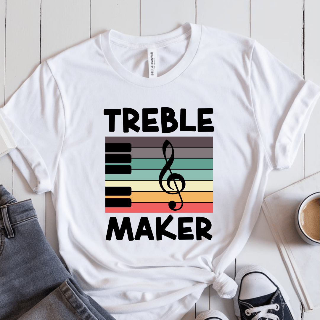 T-Shirt White / S Treble Maker T-Shirt