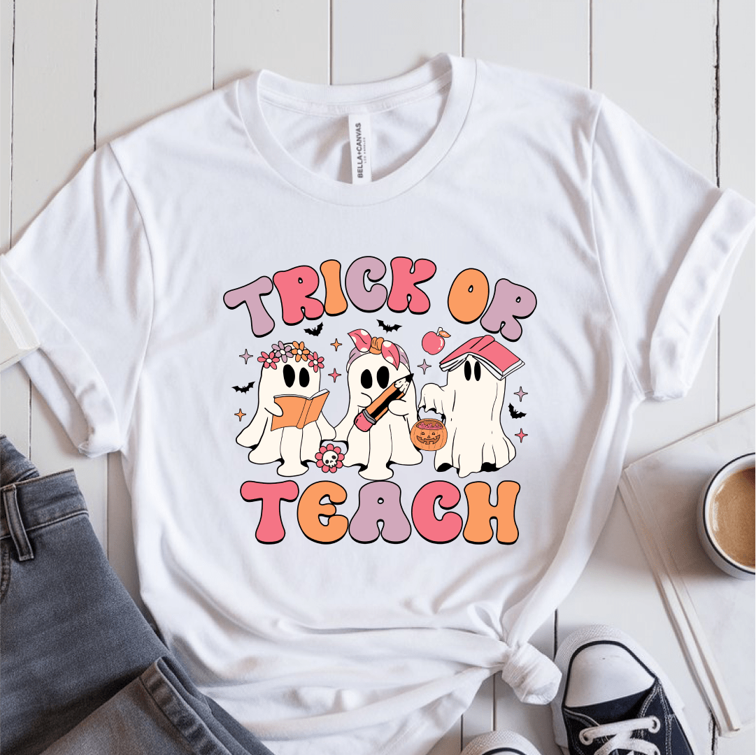 T-Shirt White / S Trick Or Teach T-Shirt