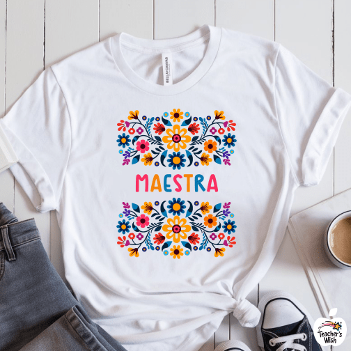 T-Shirt White / XS Maestra Middle Block T-Shirt